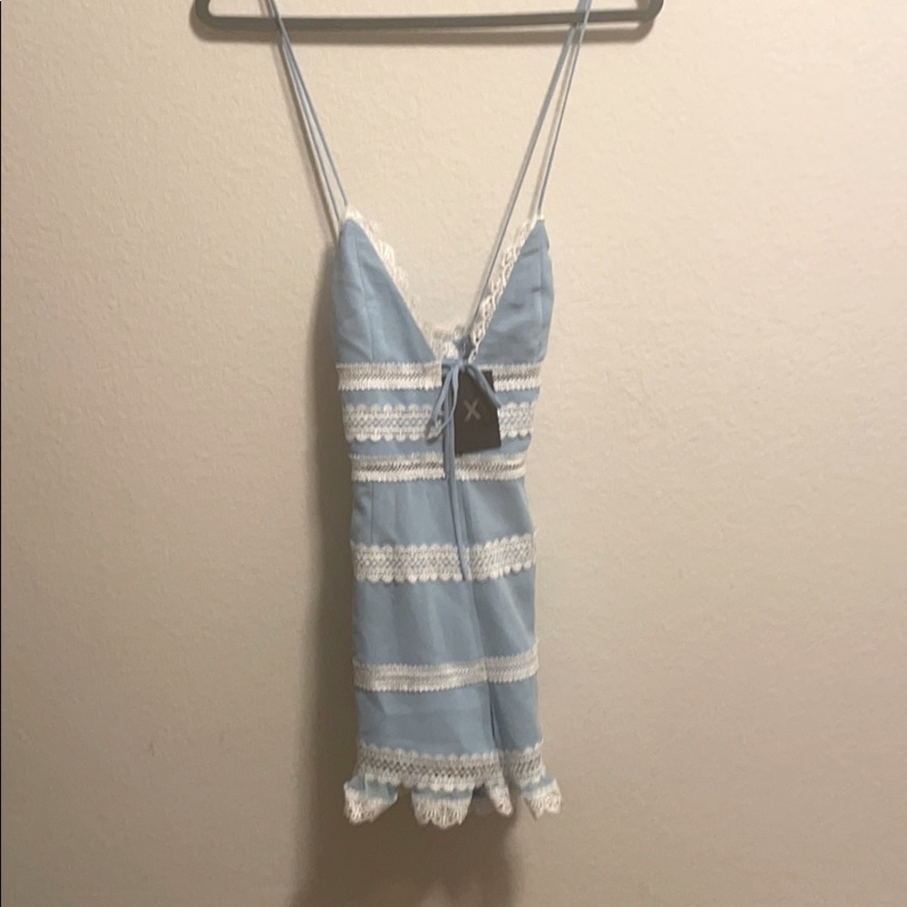 Blue romper